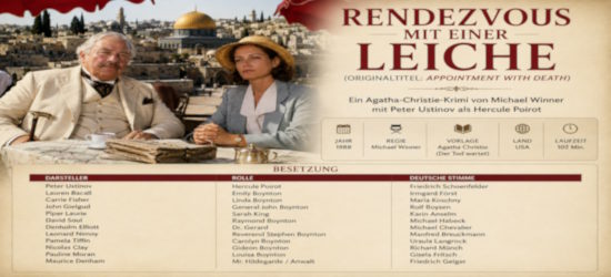 Rendezvous mit einer Leiche (1988) – Peter Ustinov als Hercule Poirot