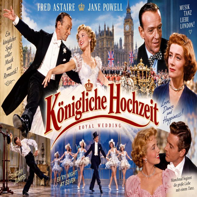 Königliche Hochzeit (1951) – Fred Astaire und Jane Powell