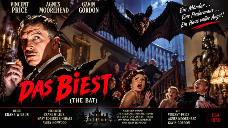 Das Biest (1959): Mit Vincent Price & Agnes Moorehead