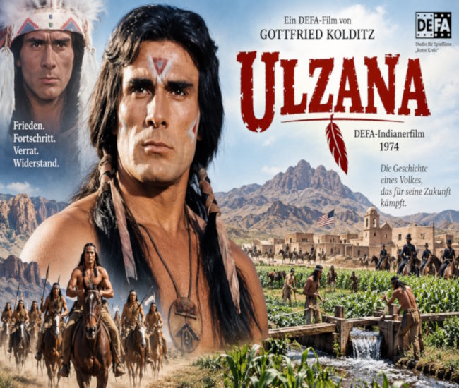 Gojko Mitić als Ulzana im DEFA-Indianerfilm von 1974