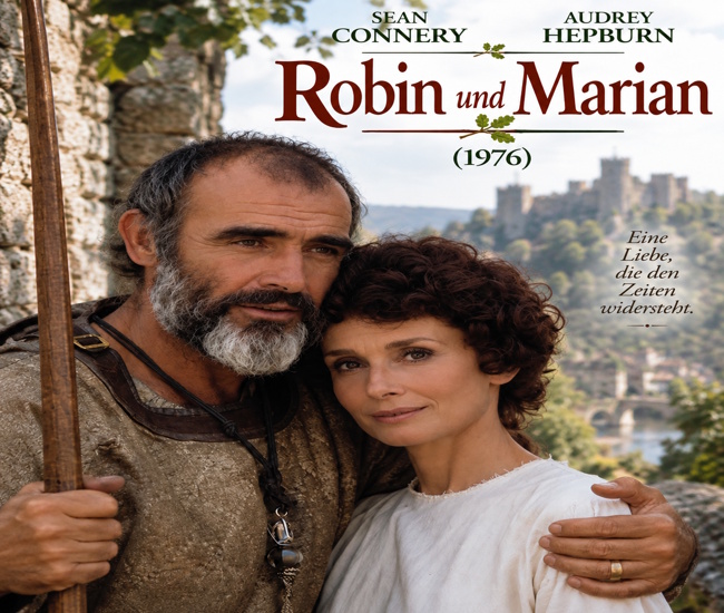 Robin und Marian (1976) mit Sean Connery und Audrey Hepburn