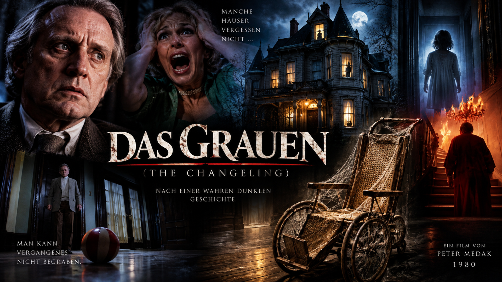 Das Grauen (1980): The Changeling mit George C. Scott