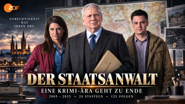 Rainer Hunold verabschiedet sich von "Der Staatsanwalt"