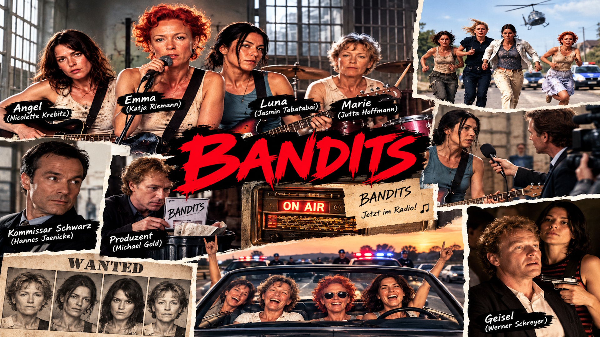 Bandits (1997): Rockband auf der Flucht