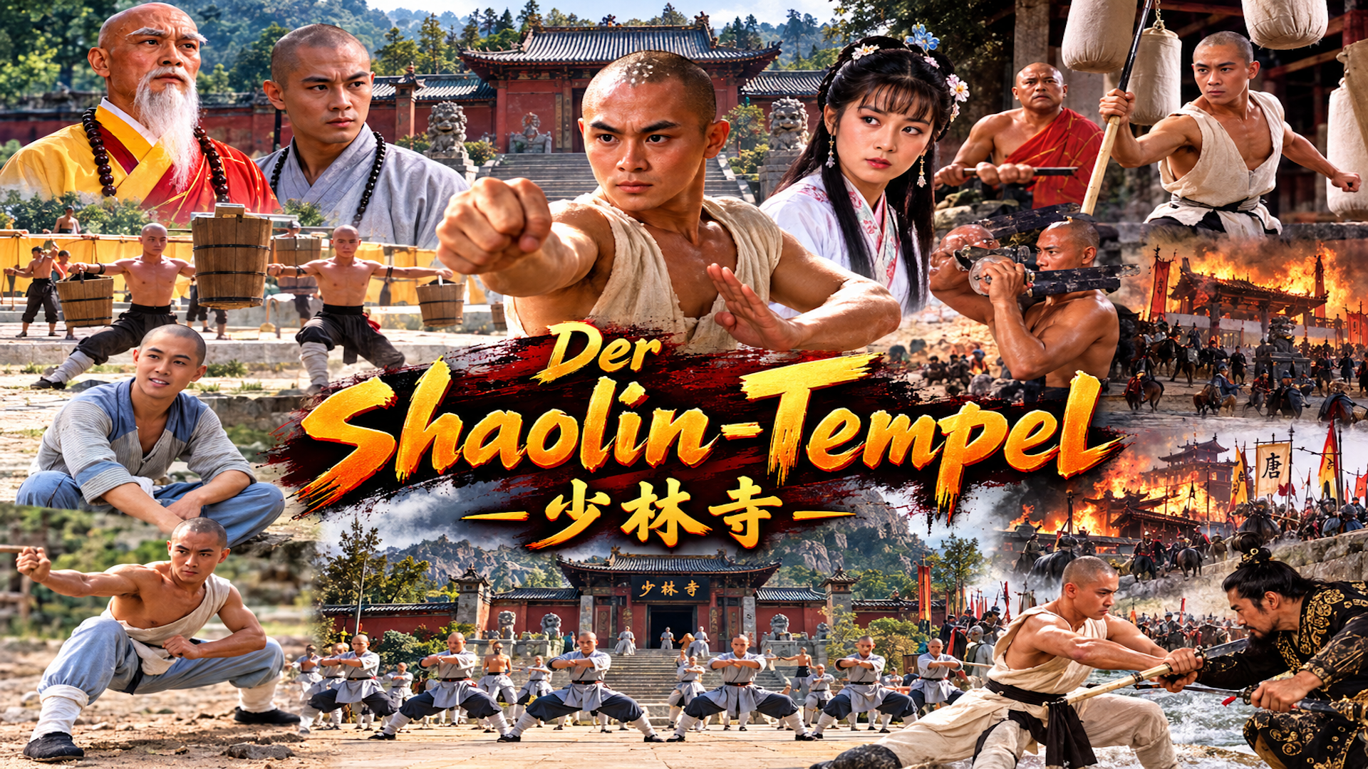 Der Shaolin-Tempel (1982) – Jet Li in seinem ersten Film und die Geburtsstunde des modernen Shaolin-Kinos