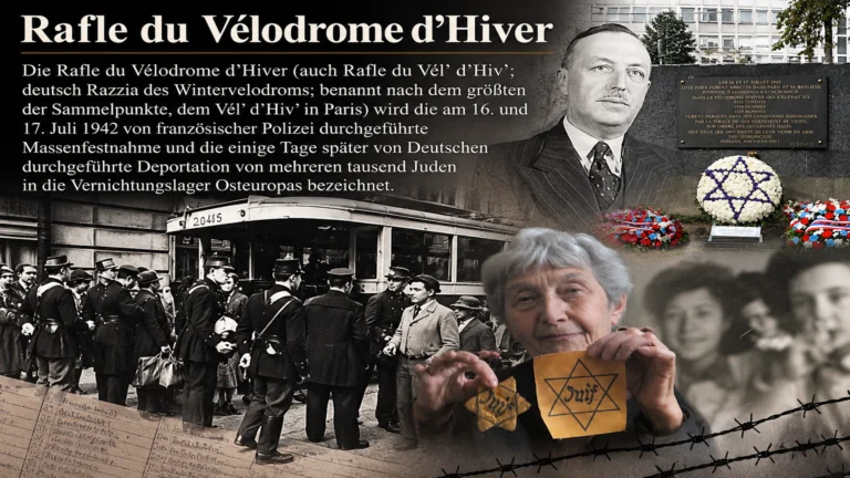 Rafle du Vélodrome d’Hiver: Die Razzia von Paris 1942