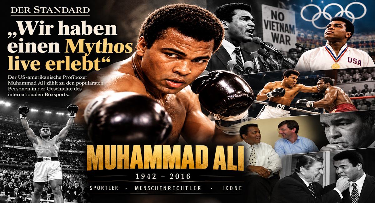 Muhammad Ali – der legendäre Schwergewichtsboxer und Olympiasieger