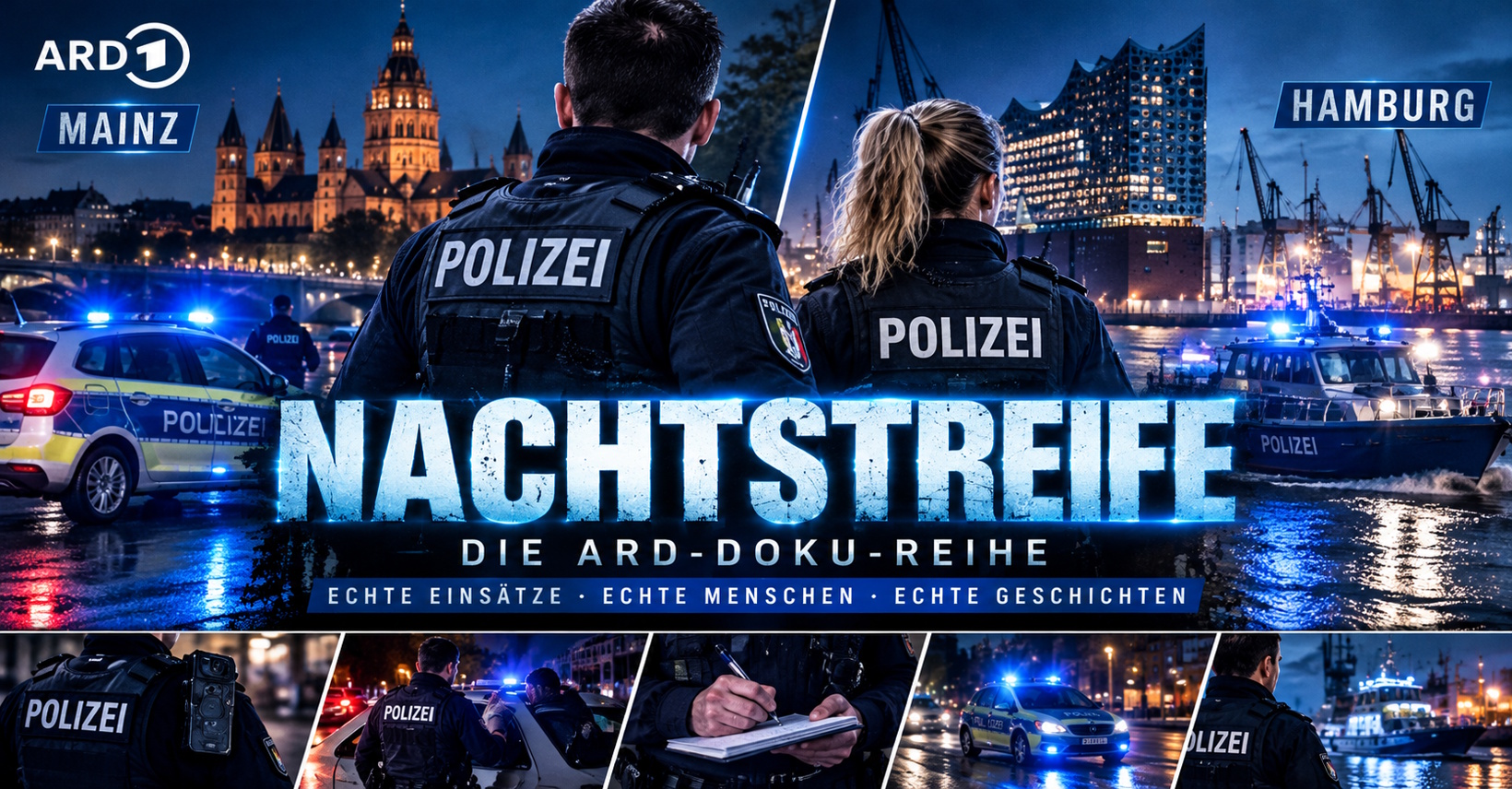 Nachtstreife Staffel 7 – die Mainzer Polizei bei nächtlichen Einsätzen