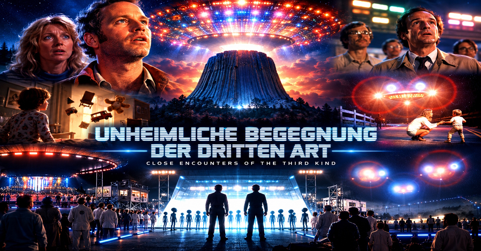 Unheimliche Begegnung der dritten Art – Science-Fiction-Klassiker von Steven Spielberg aus dem Jahr 1977