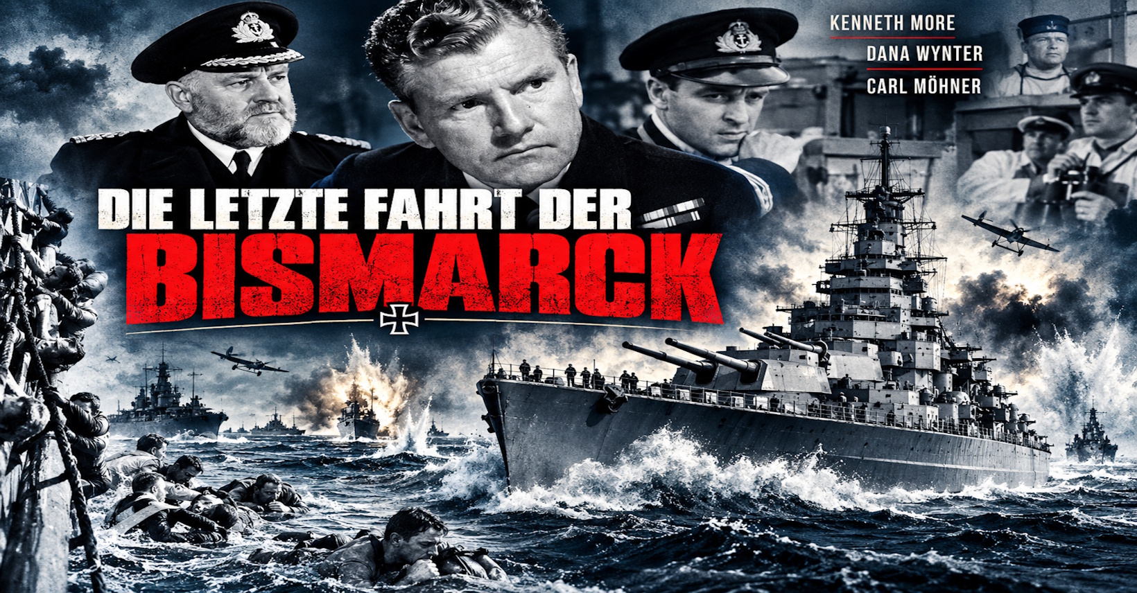 Filmbild zu Die letzte Fahrt der Bismarck