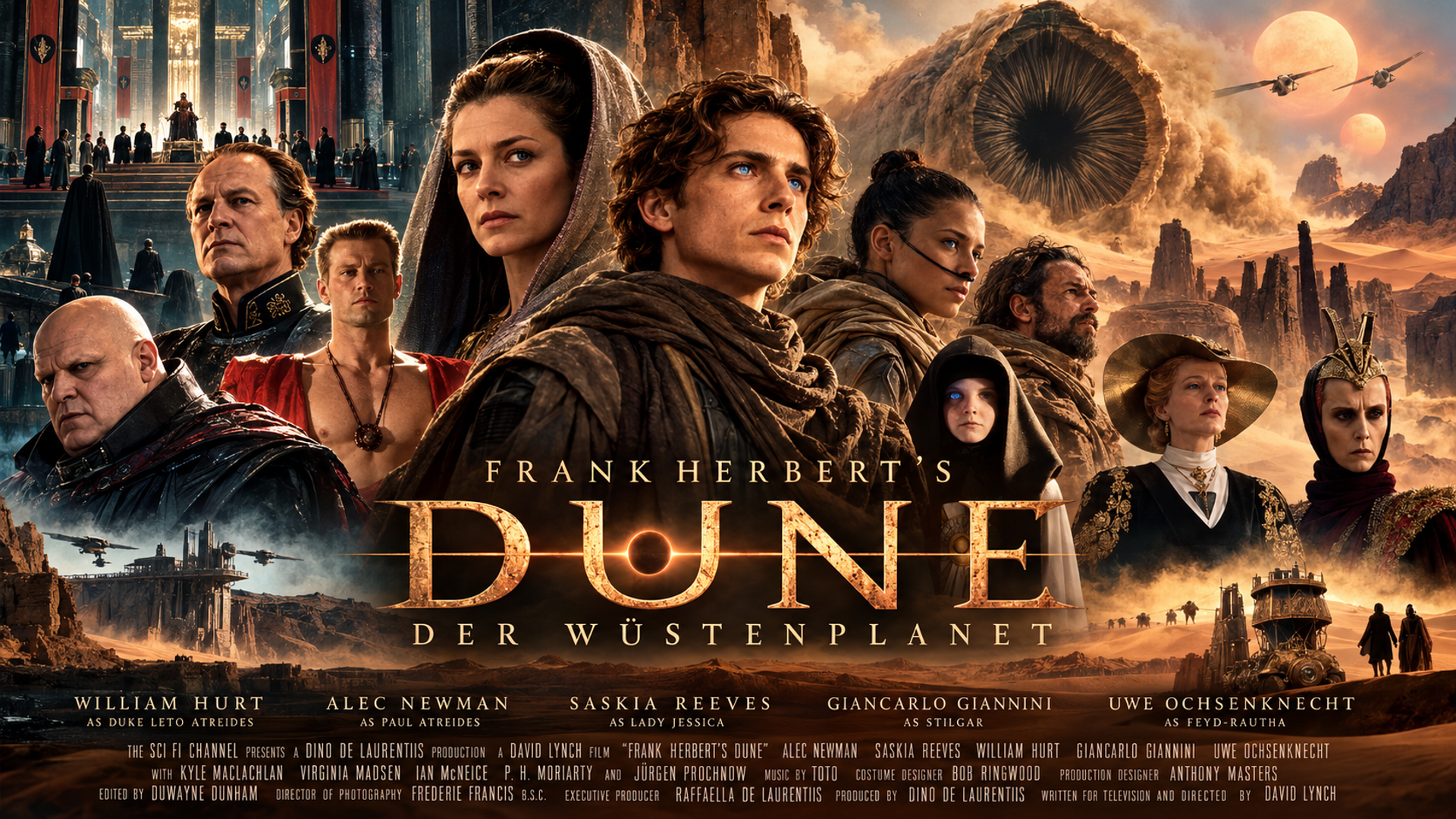>Dune – Der Wüstenplanet (2000): Sci-Fi-Epos nach Frank Herbert