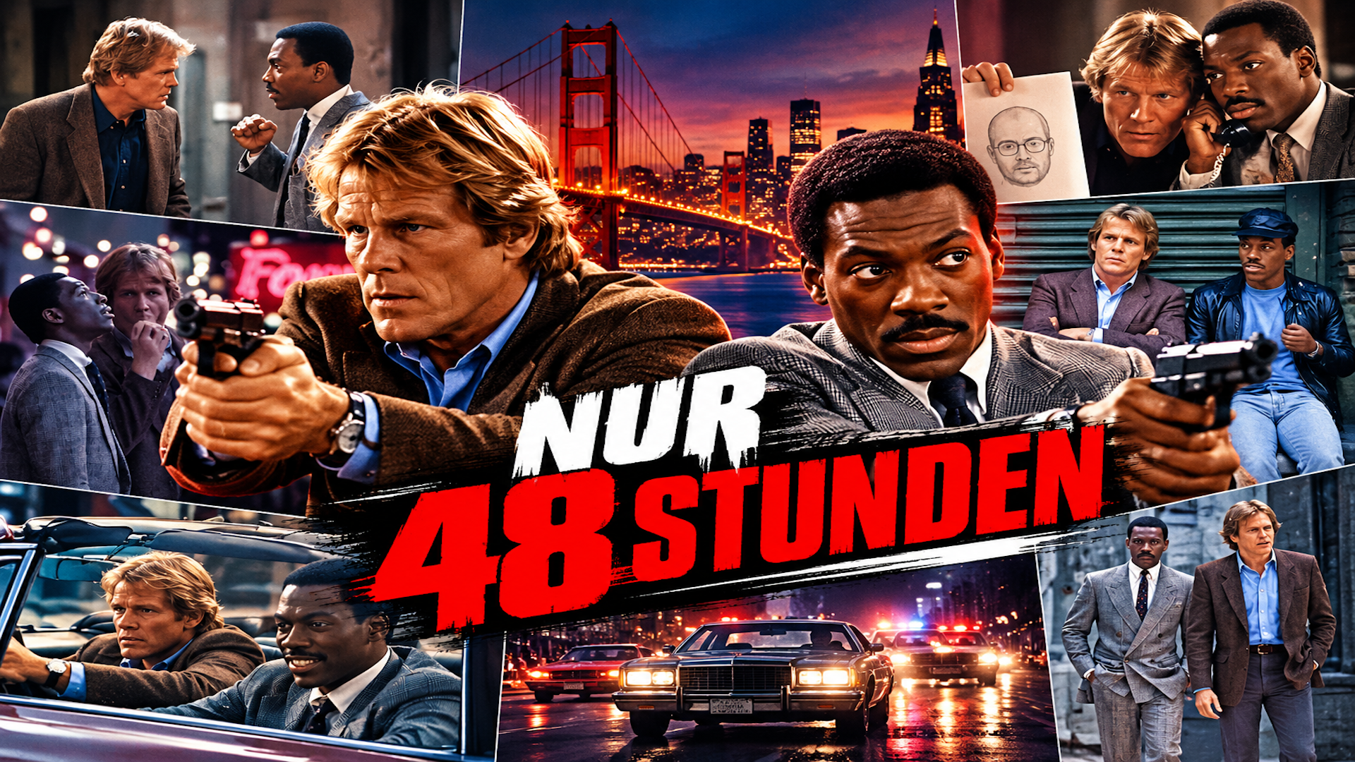 Nur 48 Stunden (1982) – Nick Nolte & Eddie Murphy
